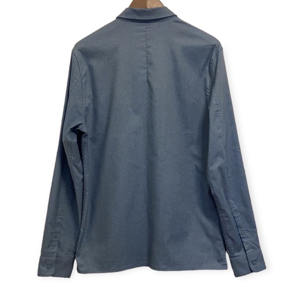 Lululemon Blue Button Up Shirt Size Medium - Picture 2 of 13